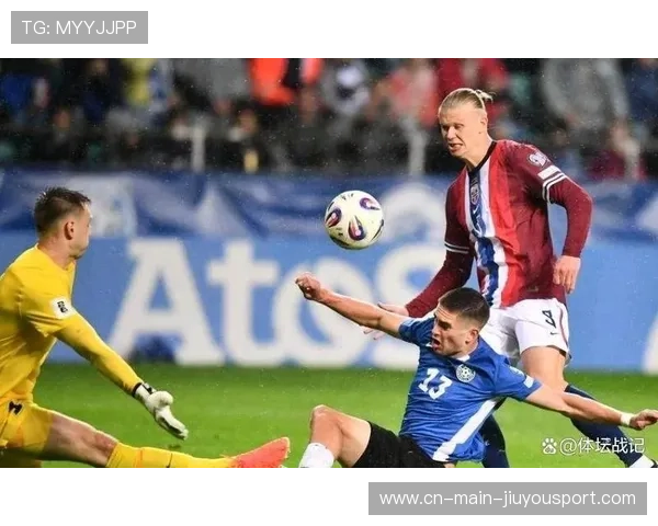 世界杯哈兰德中路转身抽射越过门将精彩入网